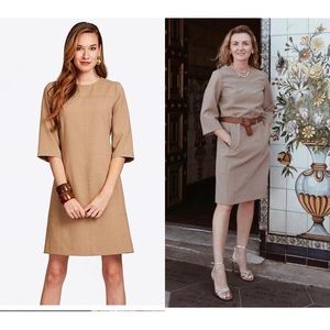 Kim and Proper mini dress, khaki color, size XS